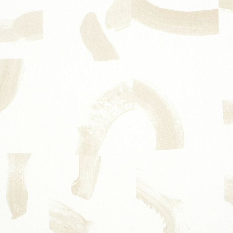 Tissu sépia Schumacher x Caroline Z Hurley, Sable