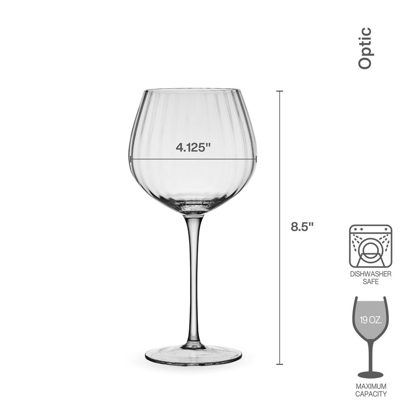 Glass Red Wine Glass