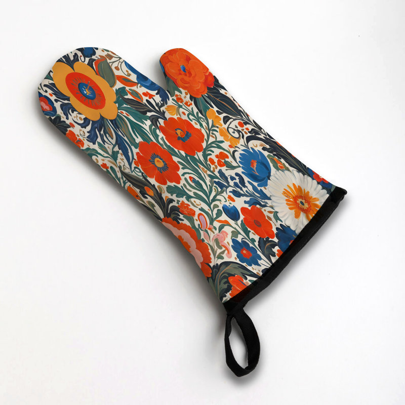 Couvre-lit en coton Vibrant Petals