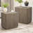 23'' Fluted Nightstand With Mid-Century Modern-605077748