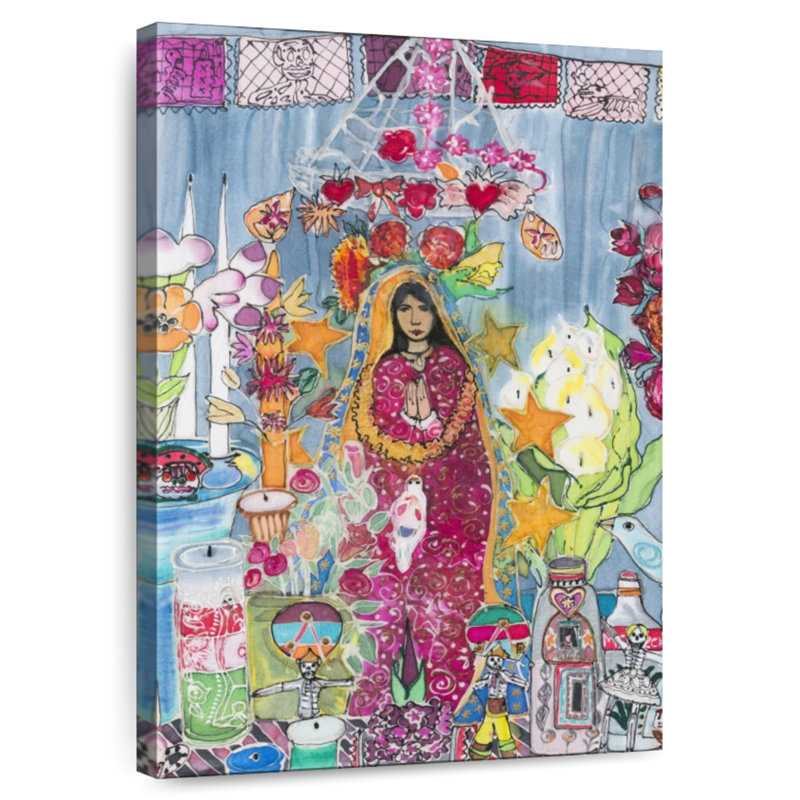 Lelend My Mexican Shrine, 36" H x 24" W