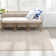 Elle Handmade Beige Rug