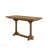 Counter Height Trestle Table - Almond