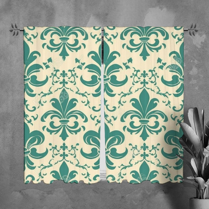 Paire de rideaux obscurcissant en polyester Zalika, L 20 po x L 61 po