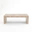 Table basse Sienna - Noyer / os