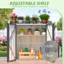 Metal Garden Storage Box Cabinet