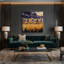 Cats Serengeti, art mural sur toile brune-604789803
