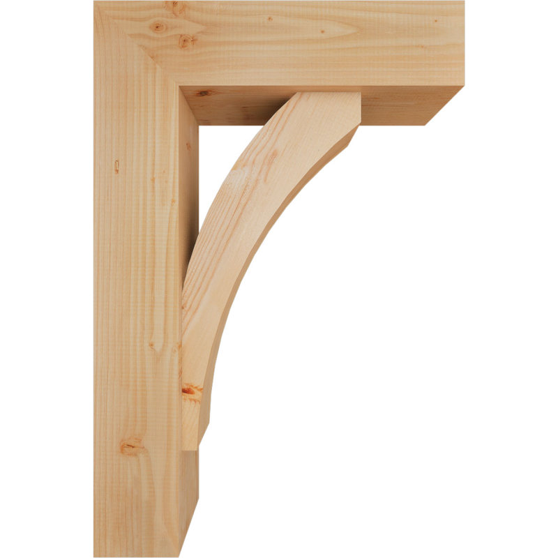 Support de bloc Thorton avec entretoise décalée, 36 x 24, Sapin Douglas de l 7 1/2 (lisse)