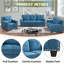 Fauteuil transitionnel rembourré 34,5 po avec garniture cloutée et coussins moelleux-1001109365