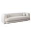 Canapé Foxo, 2 coussins décoratifs, velours brun chameau rembourré, 99 pouces-115686170