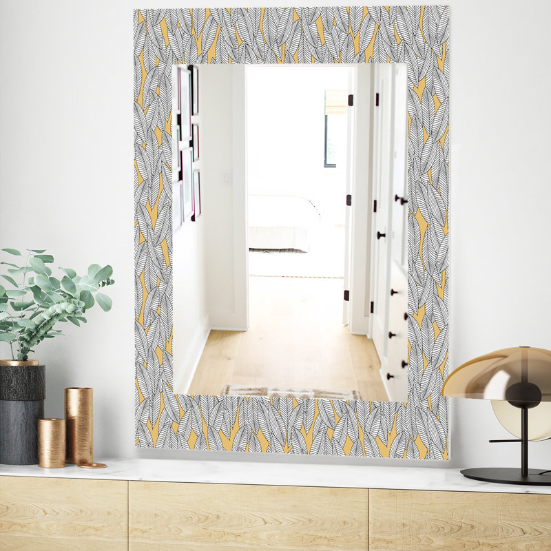 Miroir de salle de bain/meuble-lavabo traditionnel laisse, H 39,4 po x l 29,5 po