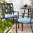 Outdoor Round Dining Chair Seat Pad-268982445