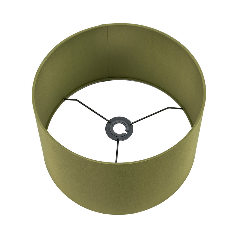 Cotton Drum Lamp Shade ( Uno ), 17cm H x 30cm W x 30cm D