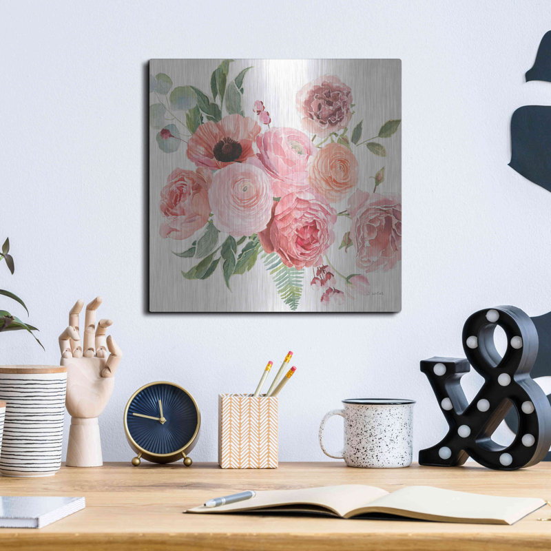 "Boho Bouquet VIII" par James Wiens, H 12 po x l 12 po