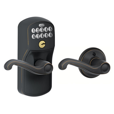 Flair Door Lever with Plymouth Trim