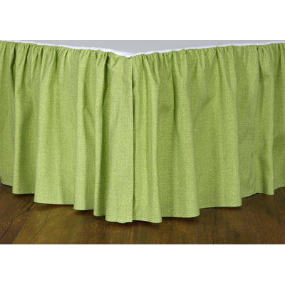 Zealand Green Full 15 inch Bedskirt