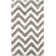 Carignan Chevron Cotton Hand Woven Area Rug
