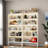 Durable Modern Tall Bookcase, Mdf Freestanding Display For Home