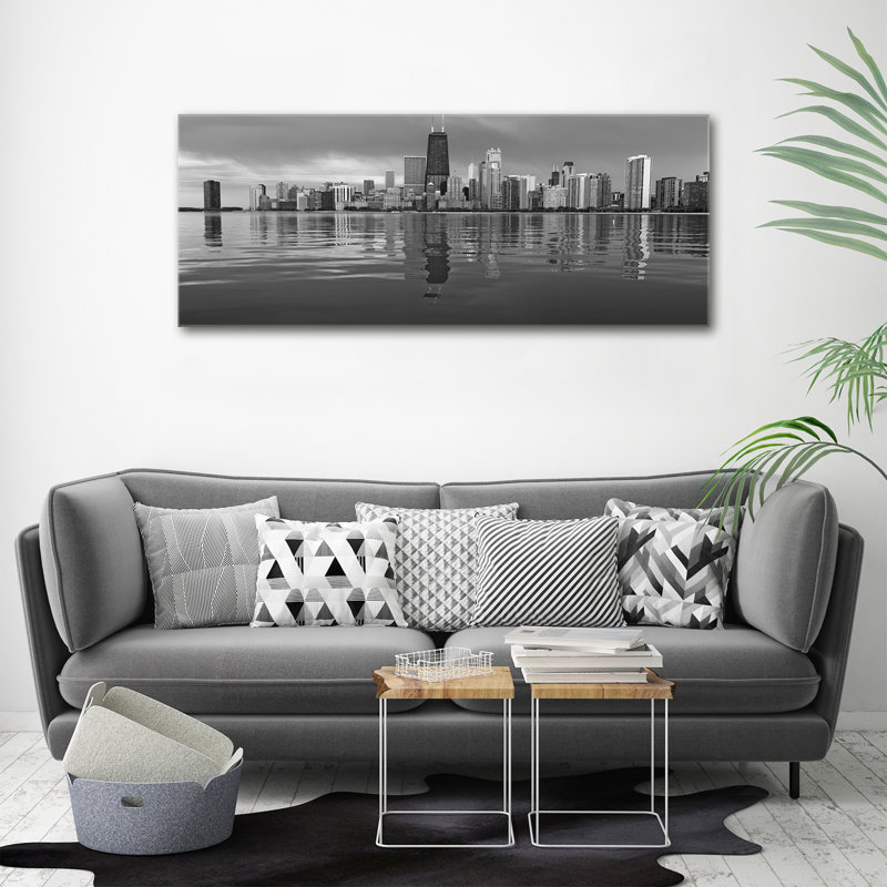 Chicago - No Frame Print on Canvas