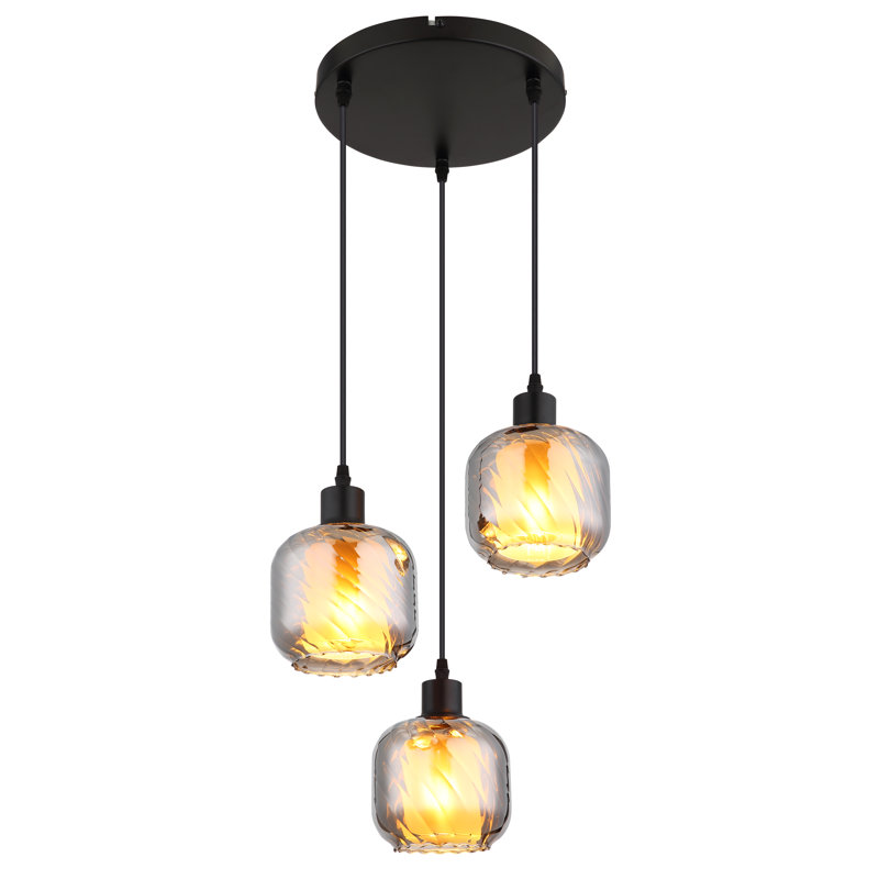 Notus 3 - Light Matte Black Pendant