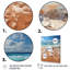 «Beach Photo Sunlit Coastline VII», reproduction d'un seul cadre photo sur toile-91434642-91434641
