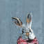 Granny Bunny - Wrapped Canvas Painting-34963506