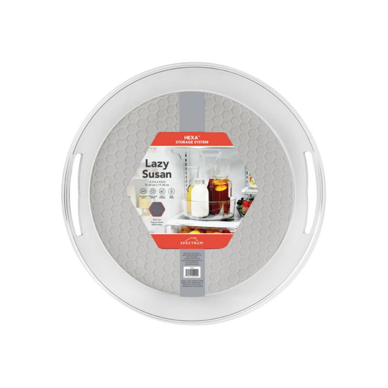 Elam Extra Large High-Wall Turntable - Oyster