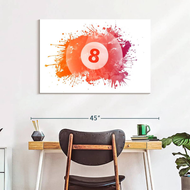 Senne à 8 boules Splash, H 26 po x l 39 po