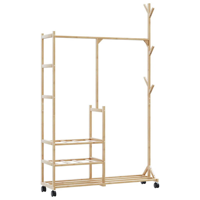 Soumen 100cm Rolling Clothing Rack