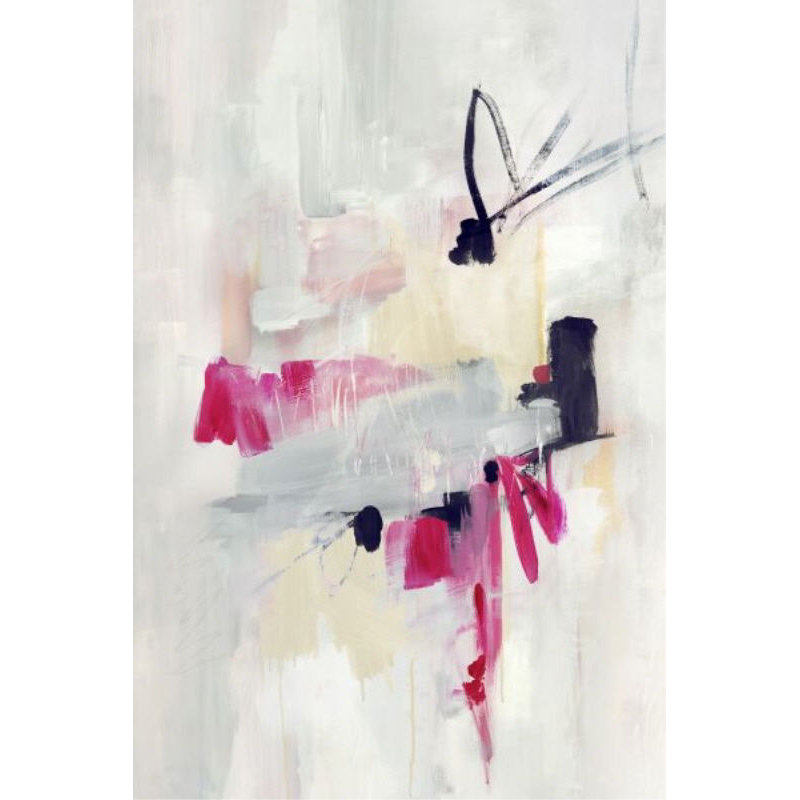 Romantic Absolute Print by Guseul Park, 36" H x 24" W x 2" D, Glass Coat