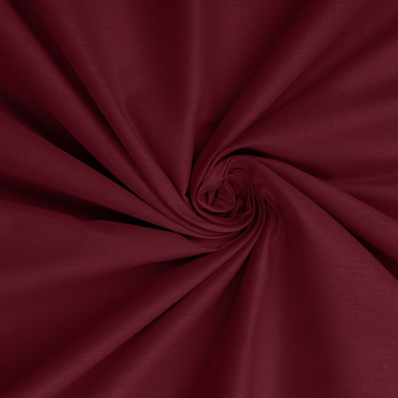 Ensemble de taie d'oreiller Oxford (2 pièces) (UE) (IT), Rouge foncé
