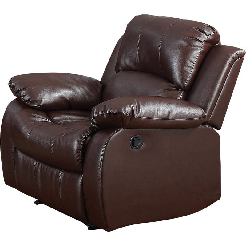 Cornwall 102cm Wide Faux Leather Standard Recliner