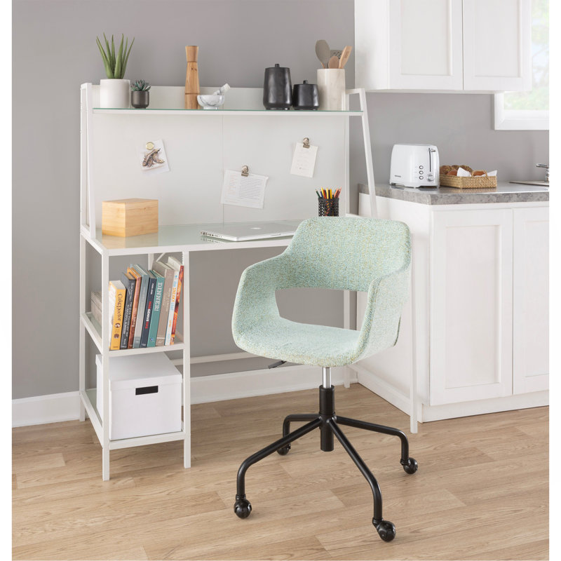 Chaise de bureau Margarit, Vert