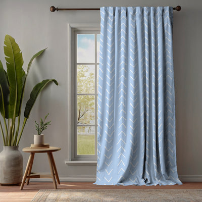 Bohemian Room Lined Single Panel Curtain