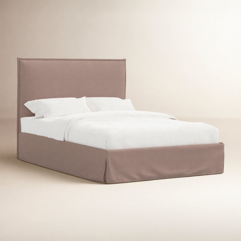 Stoffer Home x Cloth and Co. Maura Bed, Queen, Relaxed Linen Cream