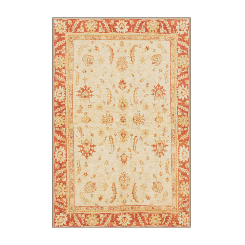 Abstract Indoor Rug, Rectangle 7' x 9'