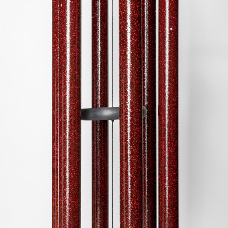 Ruby Splash 56" Aluminum Wind Chime for Outdoor Decor