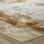 Tapis abstrait rouille / ivoire Strato-1816517556