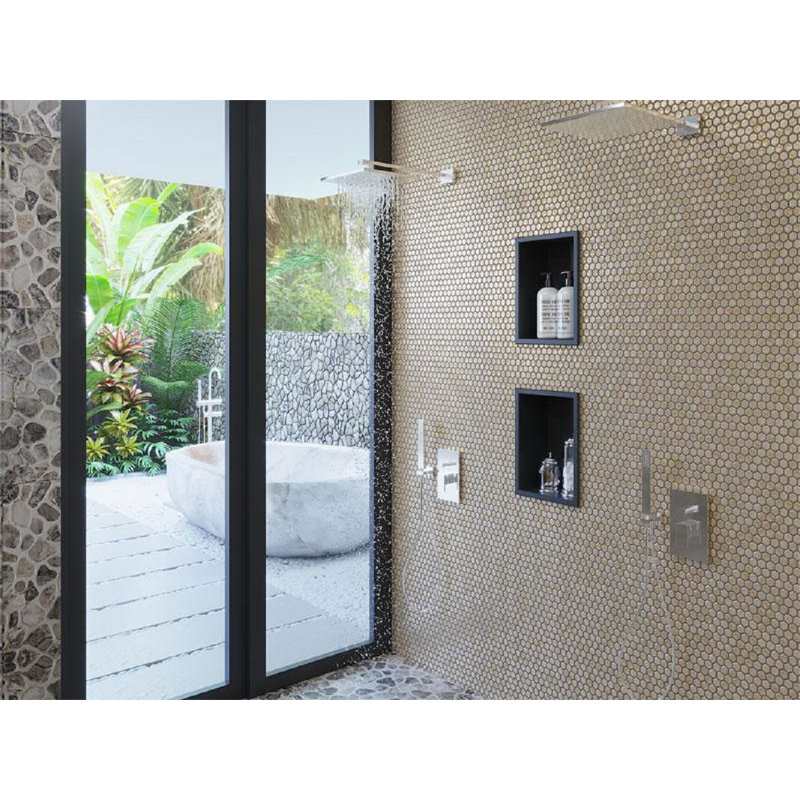 1" x 1" Glass Honeycomb Mosaic Wall Tile