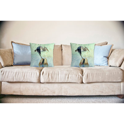 Outdoor Reversible Throw Pillow