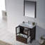 Ensemble de meuble-lavabo simple 30 po avec miroir Mance-24550998
