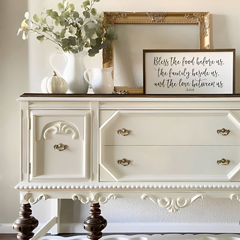 Retro Elegant Multifunctional Console Table