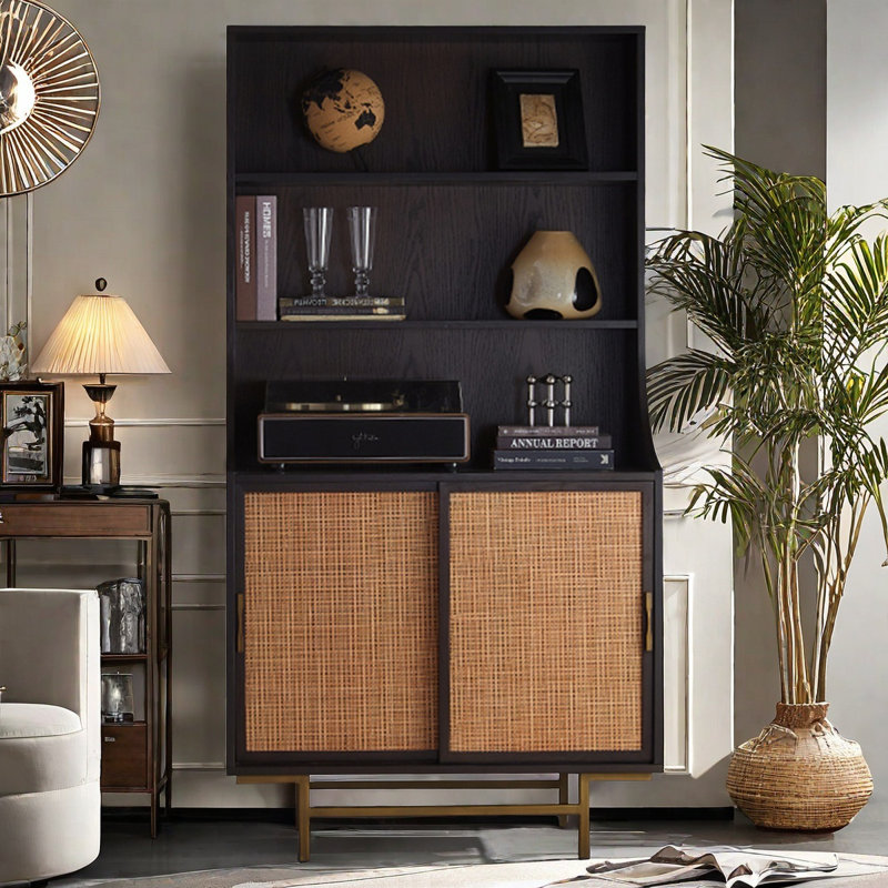 Modern Versatile Wooden Bookcase