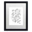 « simple fleur doodle », impression sur toile encadrée-70583037-19607759-19607758
