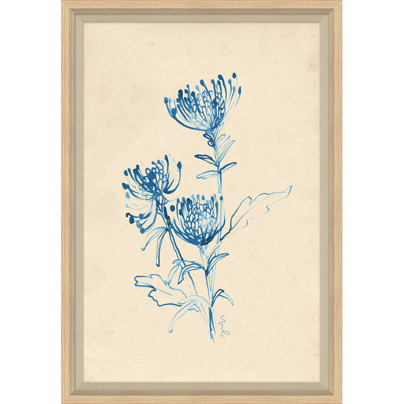 Cerulean Bloom IV - impression d'un seul cadre photo