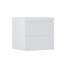 Meuble-lavabo mural simple 23,6 po avec plateau en résine Stone Carol-Ann-107780157-107963713