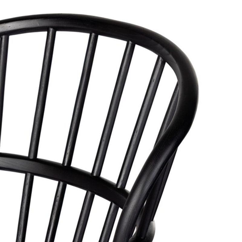 Connor Dining Chair-Black Ash