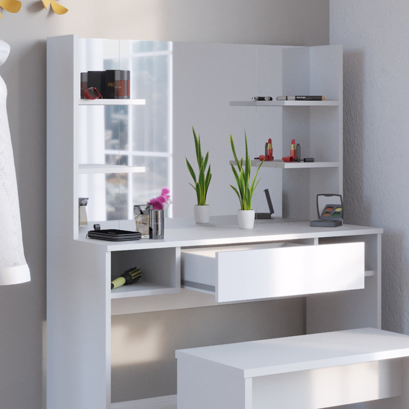 Mevlut Dressing Table with Mirror