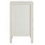 Table de chevet 2 tiroirs avec rangement - blanc antique-480291351