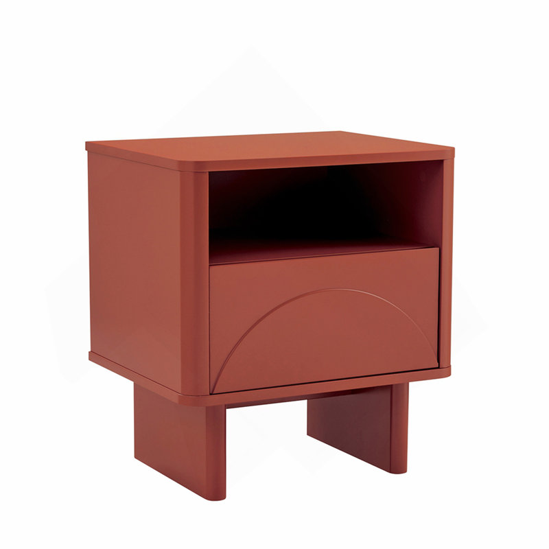 Table de chevet en terre cuite